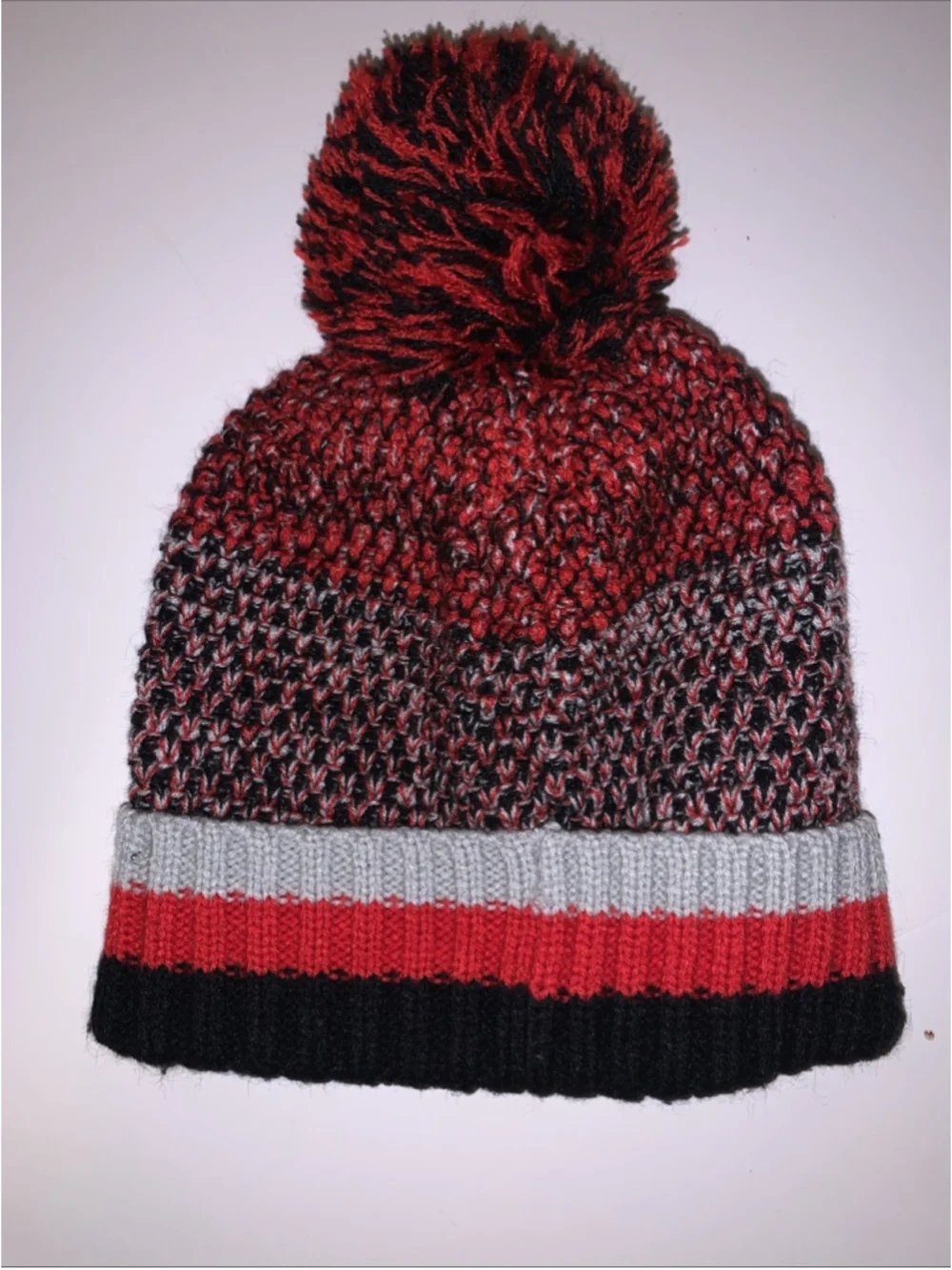 Marvel Spider-Man Spidey Knit Boy Beanie Hat with Pom Size Small